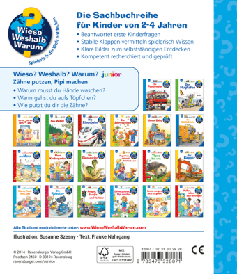 Wieso? Weshalb? Warum? junior, Band 52 - Zähne putzen, Pipi machen