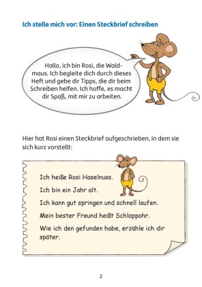 Deutsch 2. Klasse Übungsheft - Aufsatz