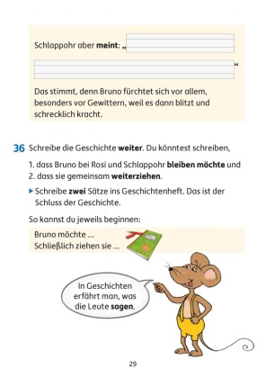Deutsch 2. Klasse Übungsheft - Aufsatz