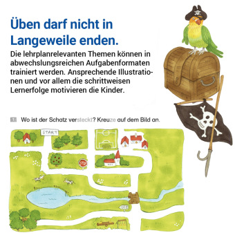 Das Übungsheft Lesen Klasse 2