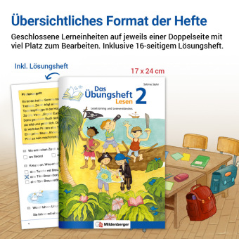 Das Übungsheft Lesen Klasse 2