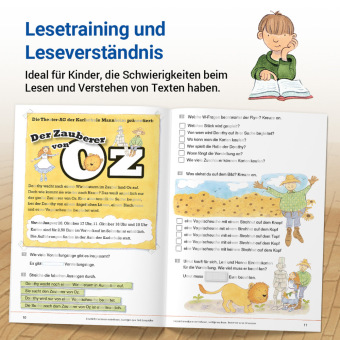 Das Übungsheft Lesen Klasse 3