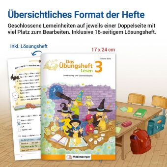 Das Übungsheft Lesen Klasse 3