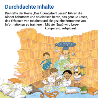 Das Übungsheft Lesen Klasse 4