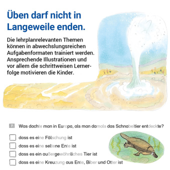 Das Übungsheft Lesen Klasse 4