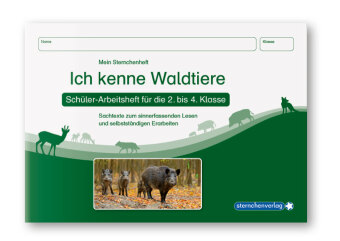 Ich kenne Waldtiere / Haus- und Hoftiere / Insekten und Spinnen - 3 Arbeitshefte im Set für die 2. bis 4. Klasse