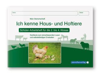 Ich kenne Waldtiere / Haus- und Hoftiere / Insekten und Spinnen - 3 Arbeitshefte im Set für die 2. bis 4. Klasse