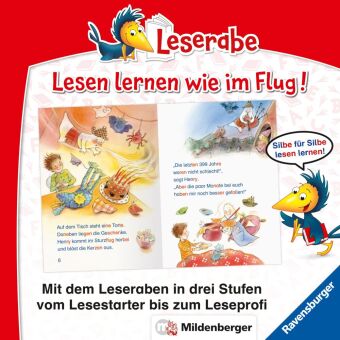 Leserabe mit Mildenberger Silbenmethode - Das kleine Gespenst geht in die Schule