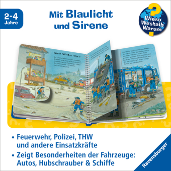 Wieso? Weshalb? Warum? junior, Band 23 - Die Rettungsfahrzeuge