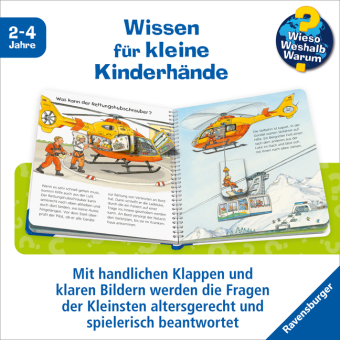 Wieso? Weshalb? Warum? junior, Band 23 - Die Rettungsfahrzeuge
