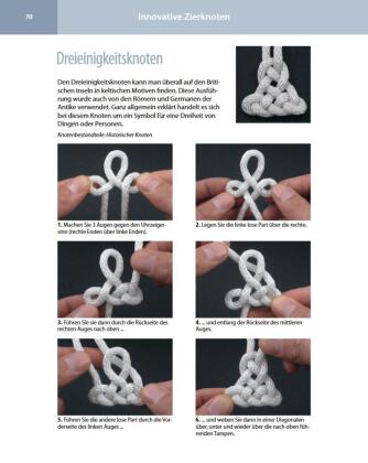 Zierknoten kreativ geknüpft