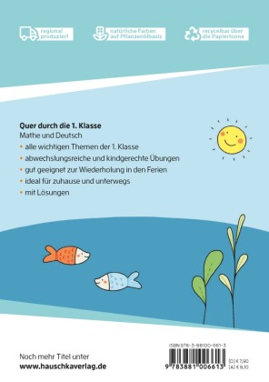Mathe und Deutsch 1. Klasse Übungsblock