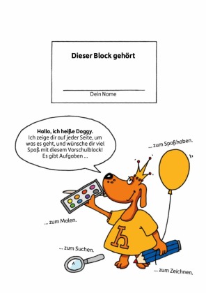Kindergartenblock ab 4 Jahre - Formen, Farben, Fehler finden