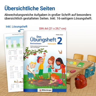 Das Übungsheft Basiswissen Mathematik.Bd.2