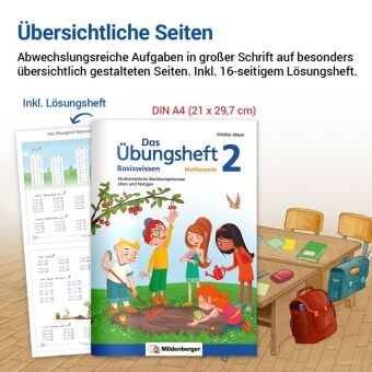 Das Übungsheft Basiswissen Mathematik.Bd.2