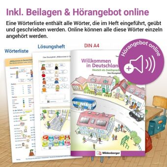 Willkommen in Deutschland - Deutsch als Zweitsprache - Das Übungsheft.Tl.1