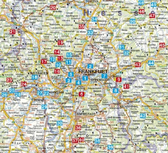 Rother Wanderführer Rund um Frankfurt