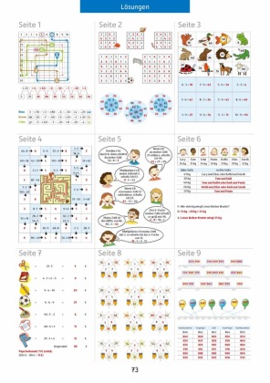 Übungsheft Mathe und Deutsch 3. Klasse