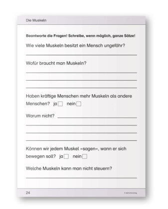 Ich kenne meinen Körper - Skelett, Muskeln und Wirbelsäule
