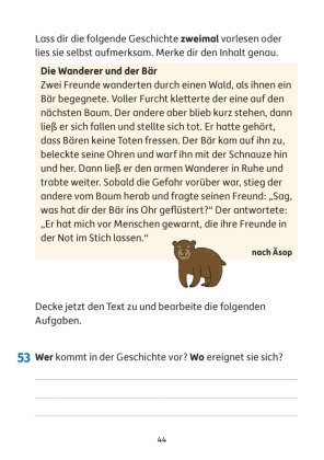 Deutsch 4. Klasse Übungsheft - Aufsatz