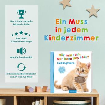 Hör mal rein, wer kann das sein? - Lieblingstiere