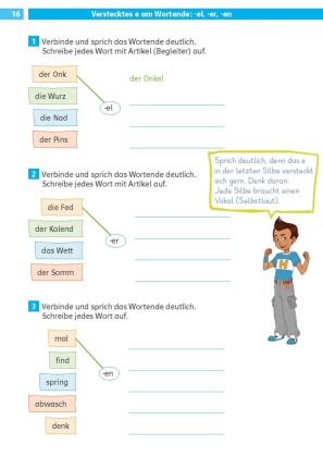 Klett Die Deutsch-Helden: Rechtschreiben und Diktat 2. Klasse