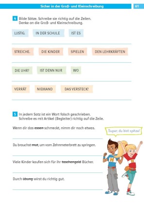 Klett Die Deutsch-Helden: Rechtschreiben und Diktat 2. Klasse