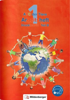 ABC der Tiere 1 - Arbeitsheft Druckschrift, Teil A und B
