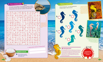 WAS IST WAS Rätseln und Stickern: Meer
