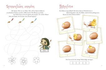 Die kleine Spinne Widerlich: Mein Bauernhof-Mitmachbuch
