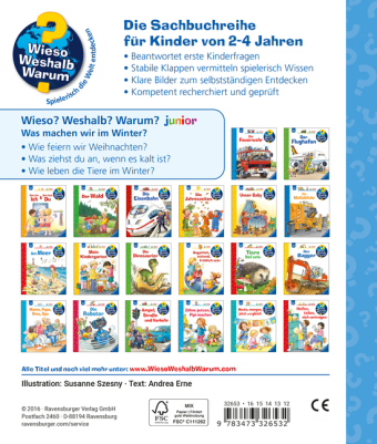 Wieso? Weshalb? Warum? junior, Band 58 - Was machen wir im Winter?