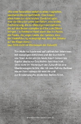 Stirb nicht im Warteraum der Zukunft