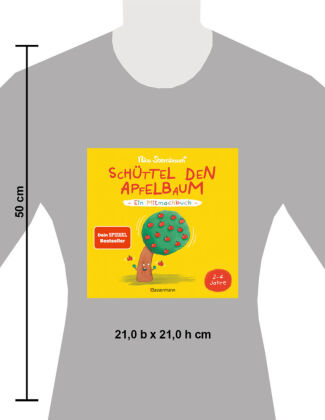 Schüttel den Apfelbaum - Ein Mitmachbuch. Für Kinder von 2 bis 4 Jahren. Schaukeln, schütteln, pusten, klopfen und sehen was passiert.