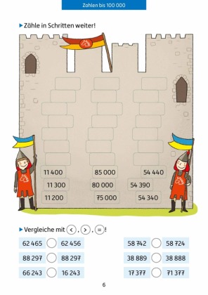 Mathe und Deutsch 4. Klasse Übungsblock