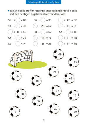 Mathe und Deutsch 2. Klasse Übungsblock