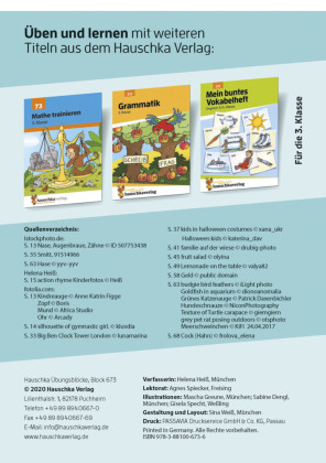 Englisch 3. Klasse Übungsblock