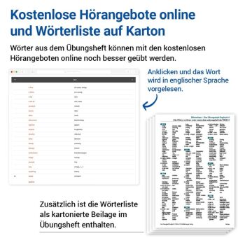 Das Übungsheft Englisch - Klasse 6