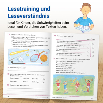 Das Übungsheft Lesen Klasse 5