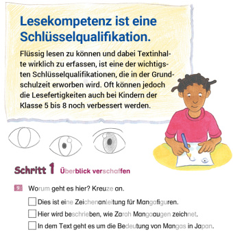 Das Übungsheft Lesen Klasse 5