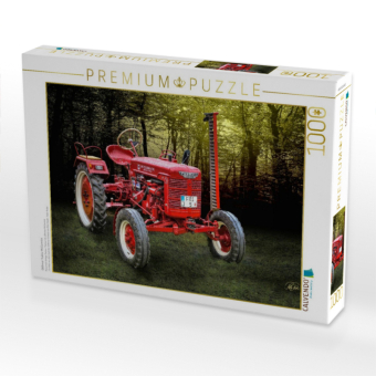 CALVENDO Puzzle Oldtimer Traktor McCormick | 1000 Teile Lege-Größe 64x48cm Foto-Puzzle für glückliche Stunden
