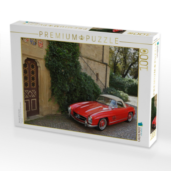 CALVENDO Puzzle Mercedes 300 SL Raodster | 1000 Teile Lege-Größe 64x48cm Foto-Puzzle für glückliche Stunden