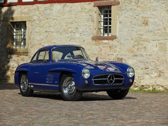 CALVENDO Puzzle Mercedes 300 SL Aluminium | 1000 Teile Lege-Größe 64x48cm Foto-Puzzle für glückliche Stunden