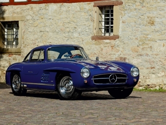 CALVENDO Puzzle Mercedes 300 SL Aluminium | 1000 Teile Lege-Größe 64x48cm Foto-Puzzle für glückliche Stunden