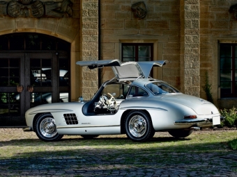 CALVENDO Puzzle Mercedes 300 SL Flügeltürer | 1000 Teile Lege-Größe 64x48cm Foto-Puzzle für glückliche Stunden