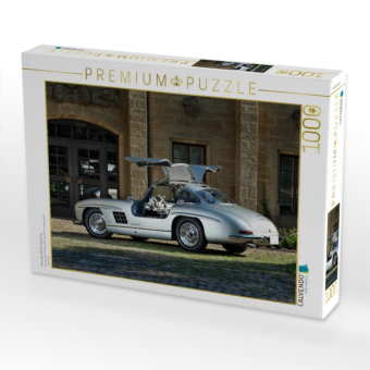 CALVENDO Puzzle Mercedes 300 SL Flügeltürer | 1000 Teile Lege-Größe 64x48cm Foto-Puzzle für glückliche Stunden
