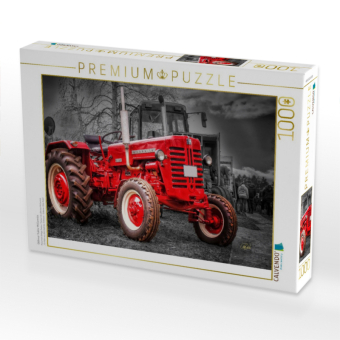 CALVENDO Puzzle Oldtimer Traktor McCormick | 1000 Teile Lege-Größe 64x48cm Foto-Puzzle für glückliche Stunden