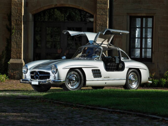 CALVENDO Puzzle Mercedes 300 SL Flügeltürer | 1000 Teile Lege-Größe 64x48cm Foto-Puzzle für glückliche Stunden