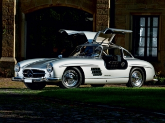 CALVENDO Puzzle Mercedes 300 SL Flügeltürer | 1000 Teile Lege-Größe 64x48cm Foto-Puzzle für glückliche Stunden