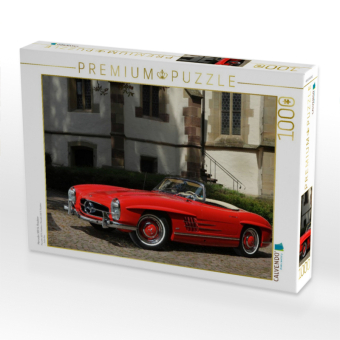 CALVENDO Puzzle Mercedes 300 SL Roadster | 1000 Teile Lege-Größe 64x48cm Foto-Puzzle für glückliche Stunden