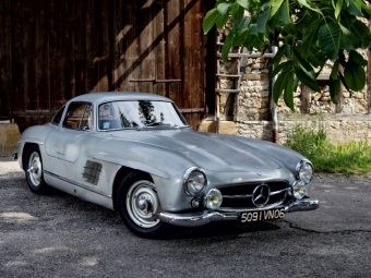 CALVENDO Puzzle Mercedes 300 SL Flügeltürer | 1000 Teile Lege-Größe 64x48cm Foto-Puzzle für glückliche Stunden